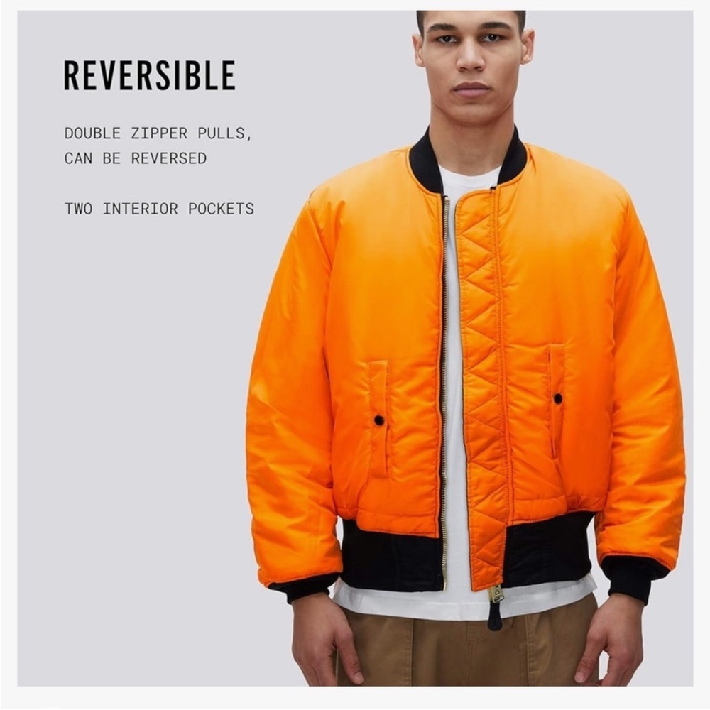 Alpha Industries Bomber Jacket Size S - Picture 3 of 13